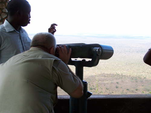 Viewing binoculars!