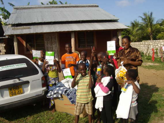 Distributing donated items