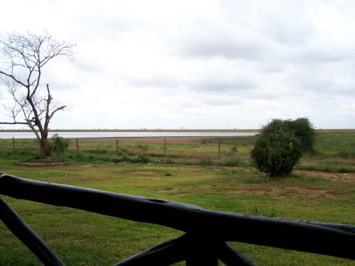 View of the dam from the rooms