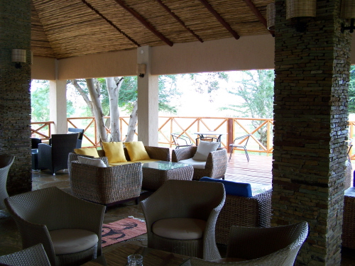 Lounge seating area