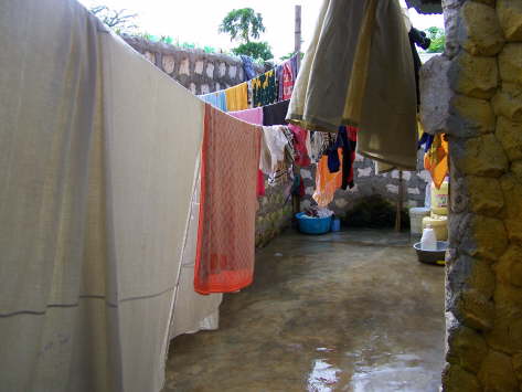 laundry area